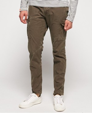 Superdry Surplus Goods Alacsony Rider Cargo Férfi Nadrág Khaki | QBDAT0193